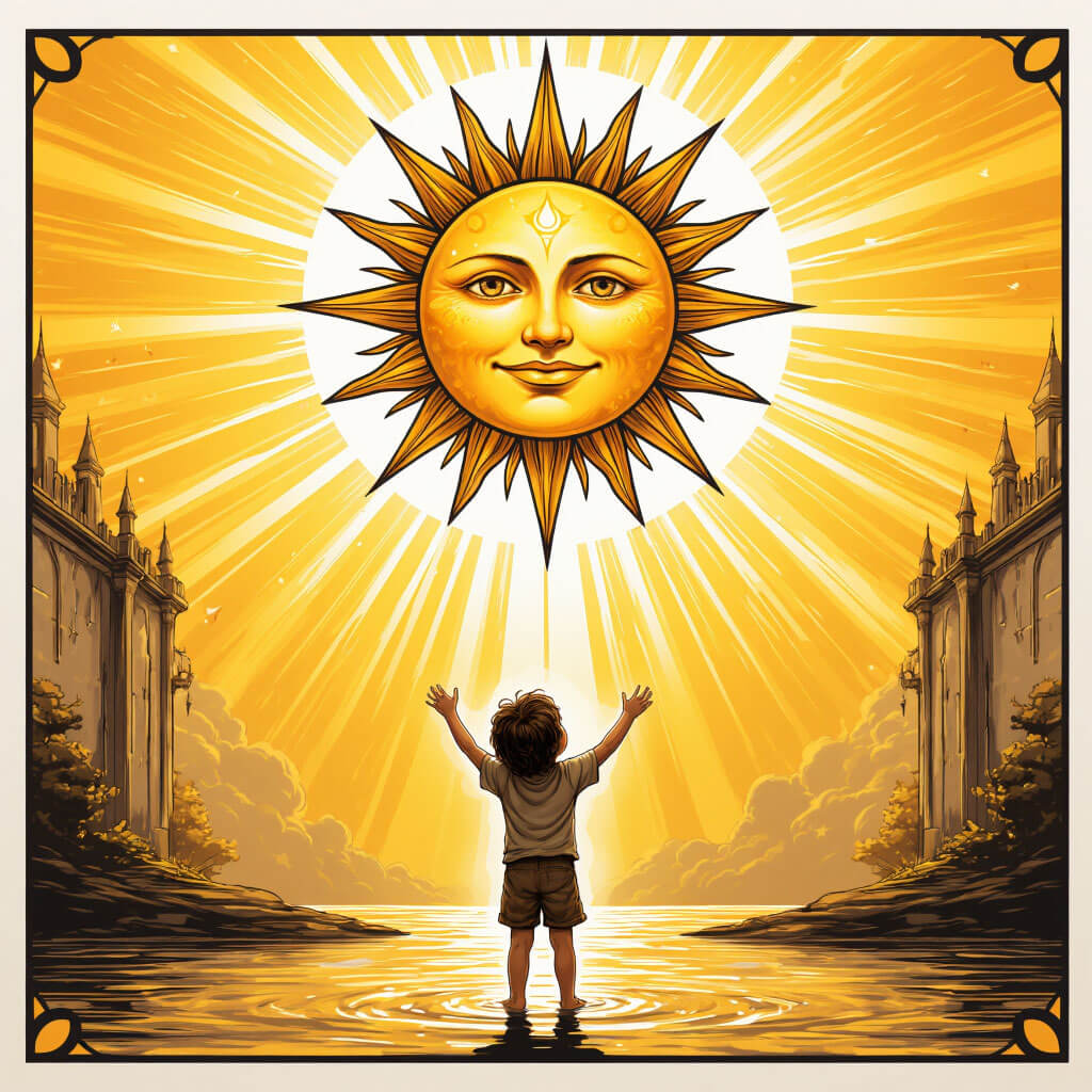 Tarotkarte Die Sonne
